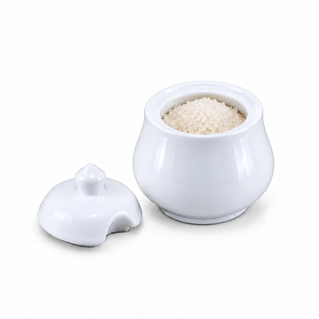 Danny Home 350 ML Ceramic Sugar Pot With Lid