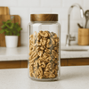 Danny Home 2600 ml Borosilicate Glass Jar With Wood Lid