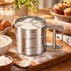 Crest Small Stainless Steel Flour Strainer - 250 g