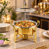 Victoria Stainless Steel Round Chafing Dish | 20-32 Cm