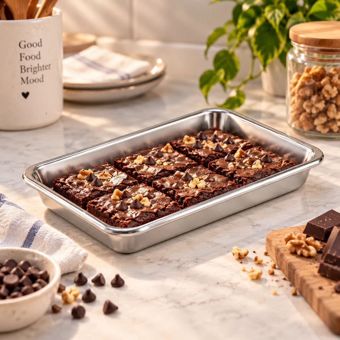 Nordic Aluminum Baking Tray | 6 Sizes