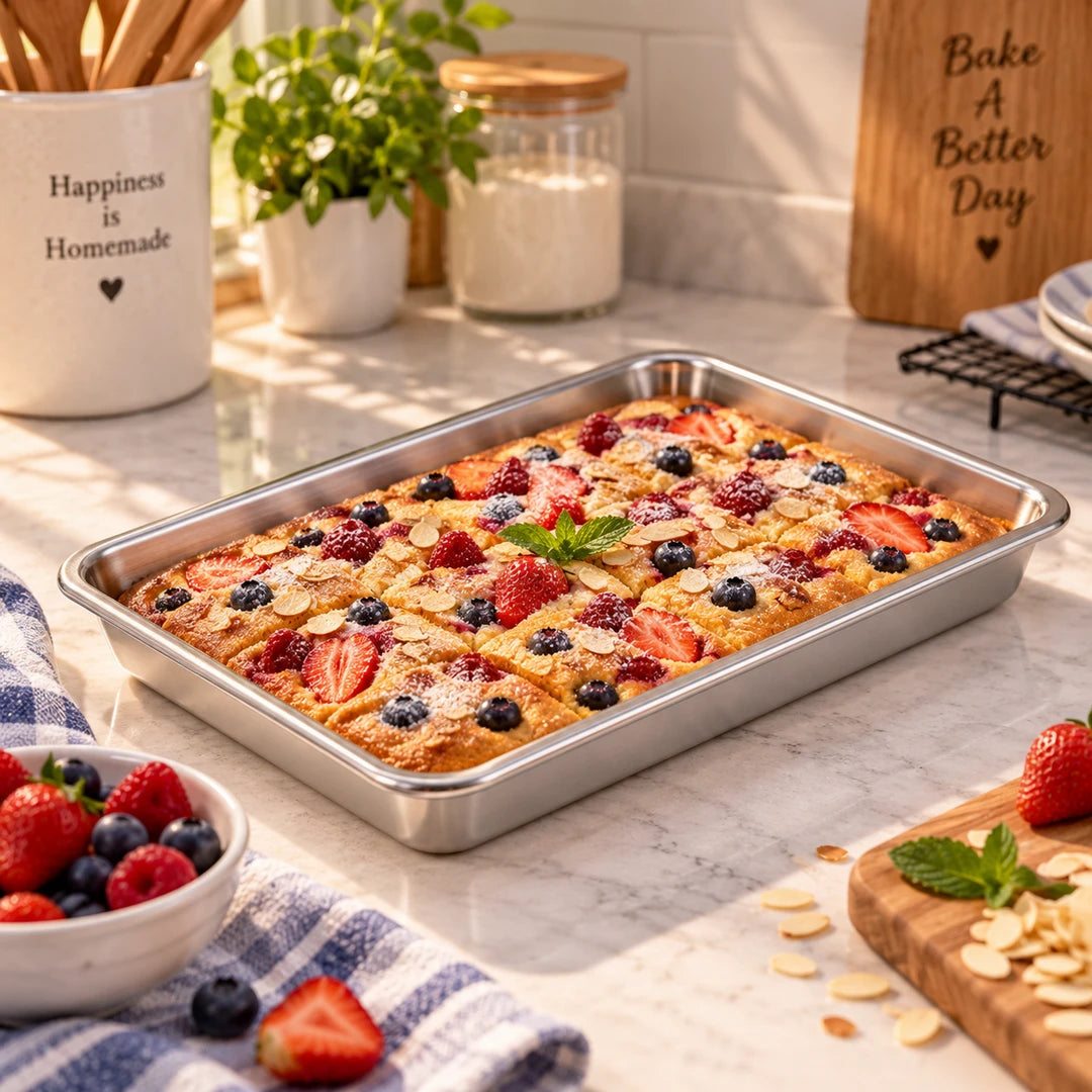 Nordic Aluminum Baking Tray | 6 Sizes