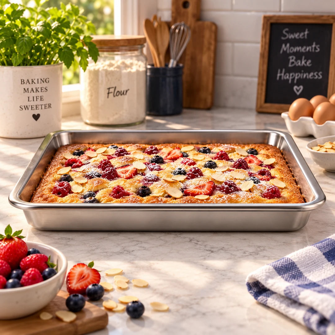Nordic Aluminum Baking Tray | 6 Sizes