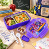 Tedemei Stainless Steel Lunch Box | Purple Raccoon