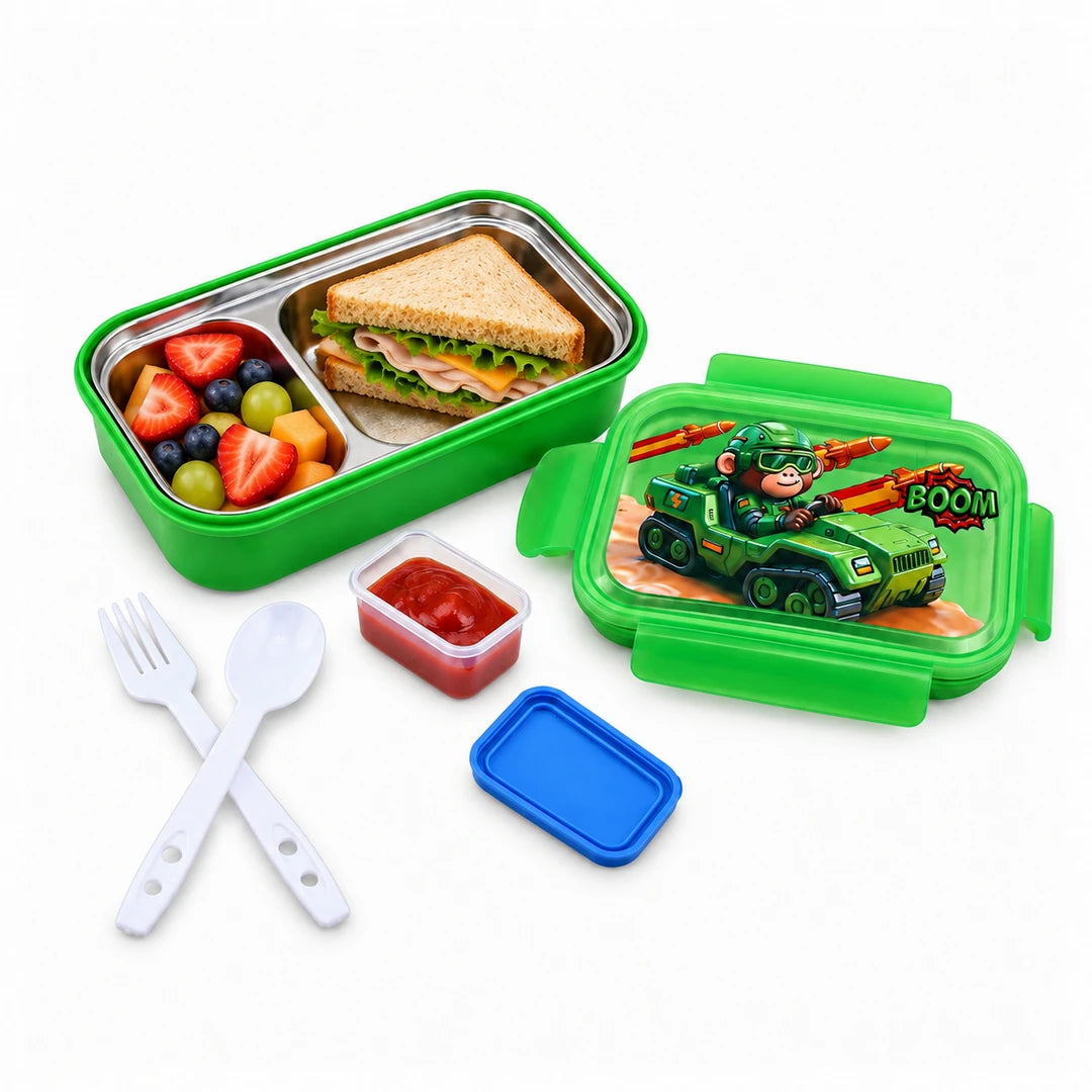 Tedemei Stainless Steel Lunch Box | Green Monkey Tank