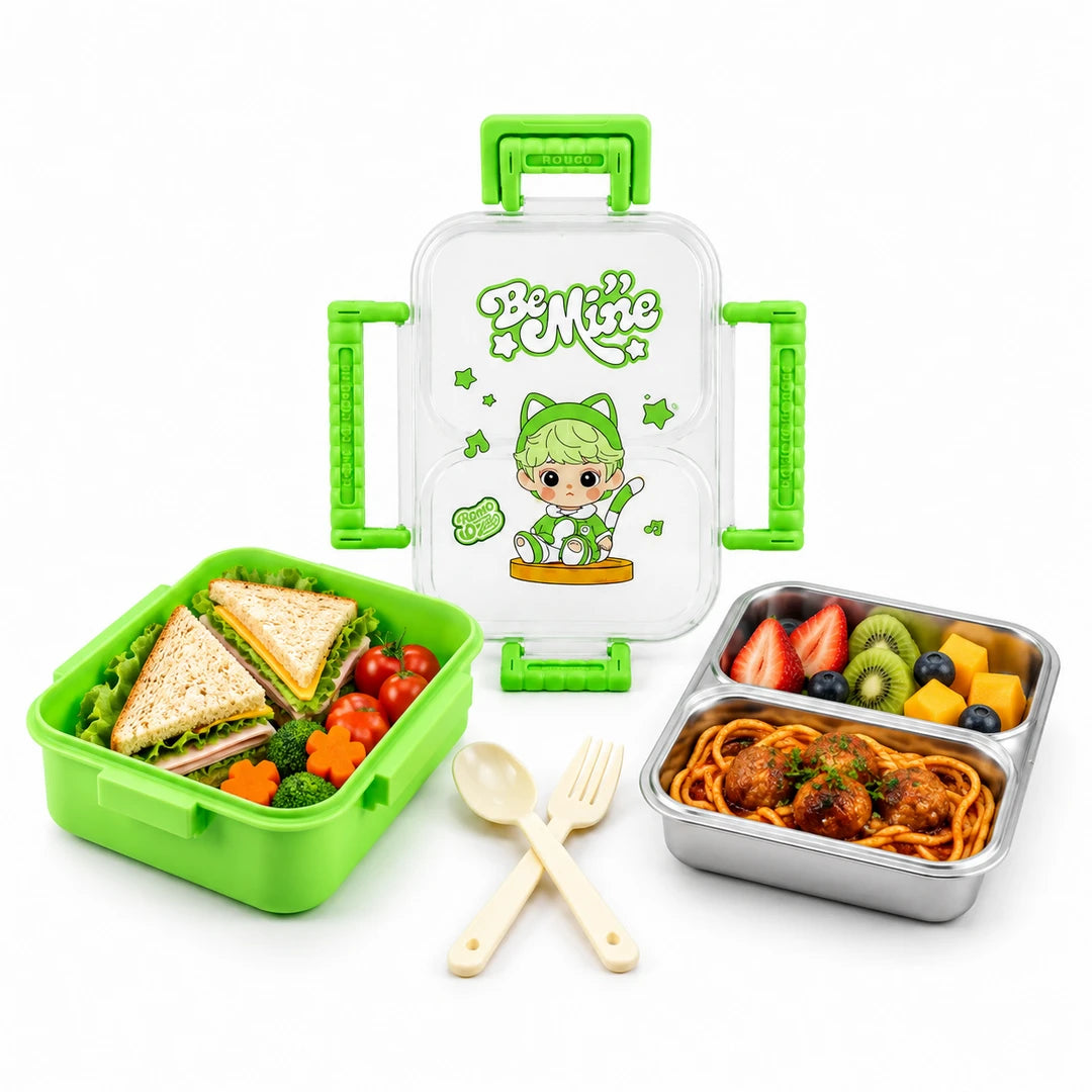 Tedemei Stainless Steel Lunch Box | Green Be Mine