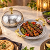 Oman Handmade Stainless Steel BBQ Serving Platter | 20cm to 40cm