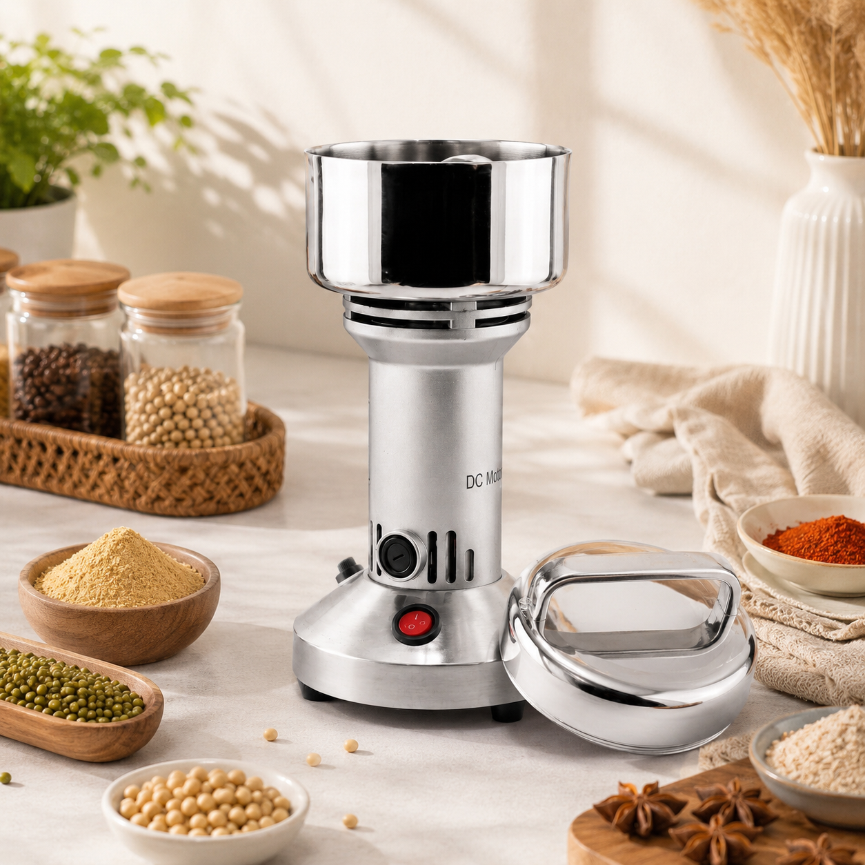 Silver Crest 1000W Copper Motor Powder Grinders