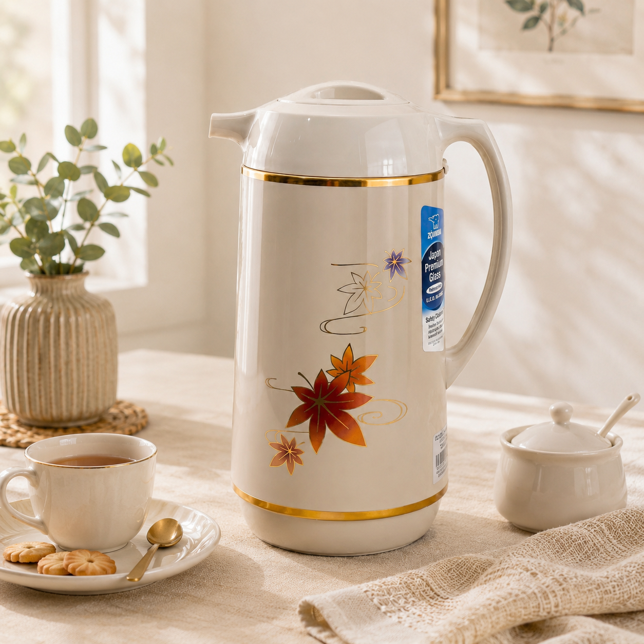 Zojirushi 1-Liter Glass Vacuum Flasks