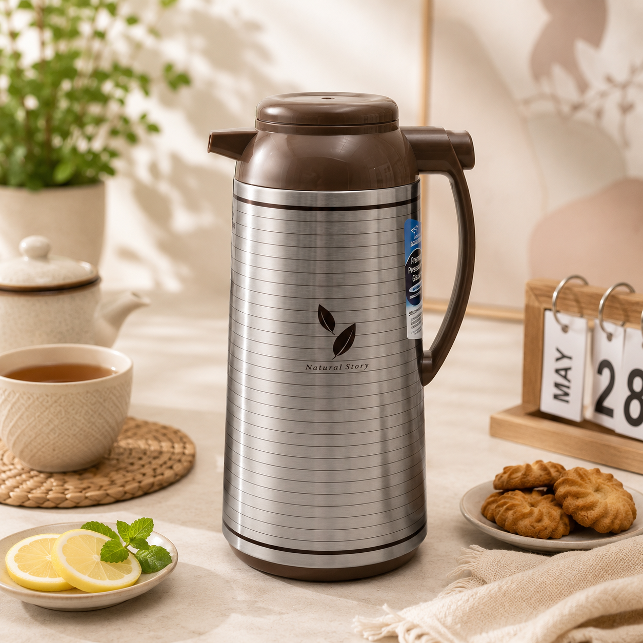 Zojirushi 1.9-Liter Glass Vacuum Flasks