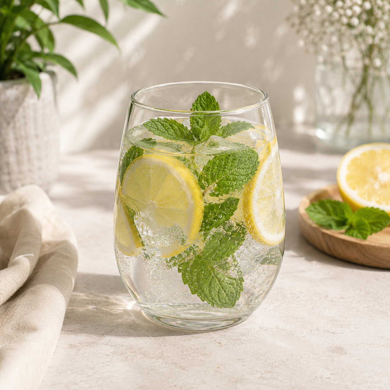 Ocean Sante Stemless 455 ml 6-Piece Hi Ball Glass Set