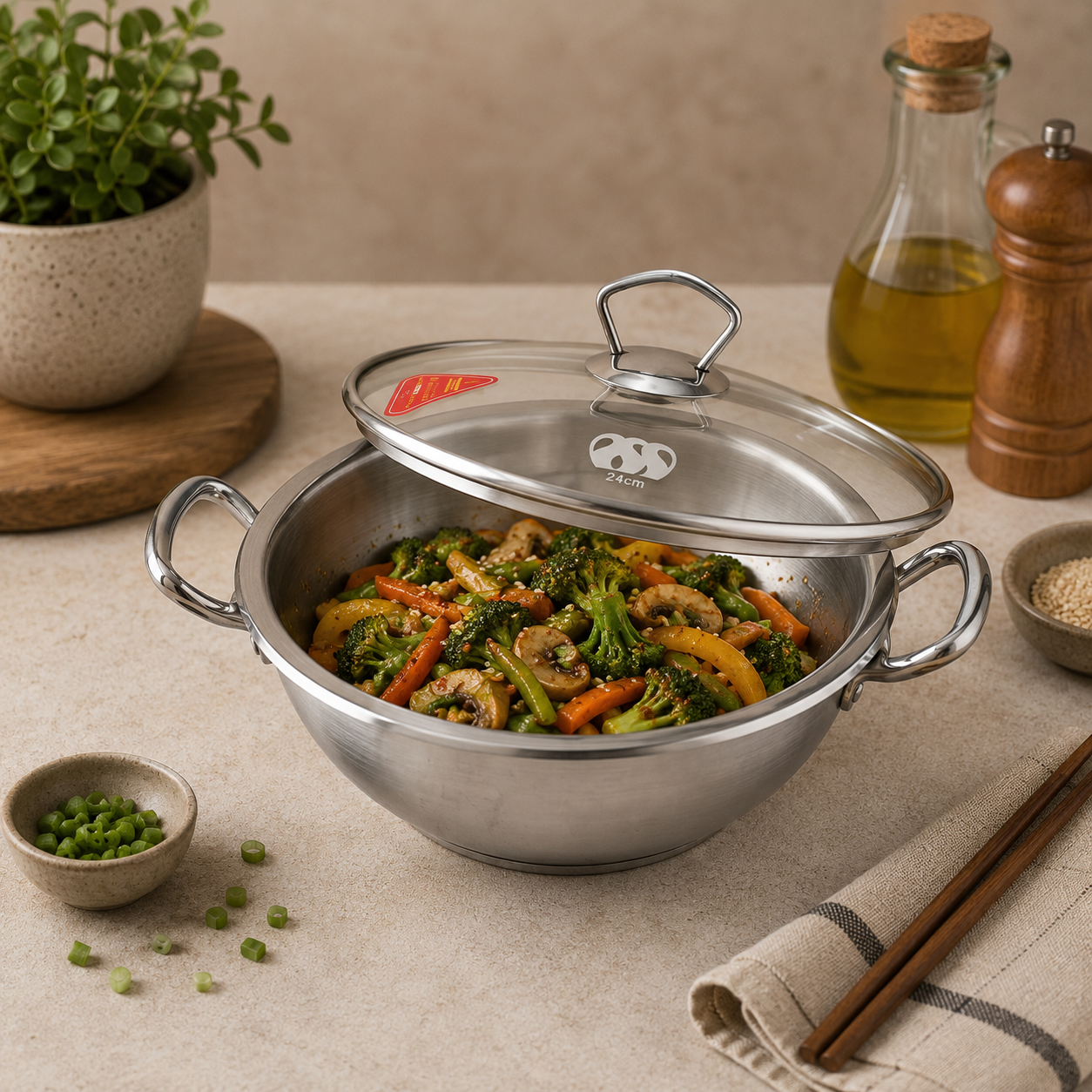 Alpha Stainless Steel Karie
