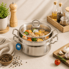 Alpha Stainless Steel Steamers