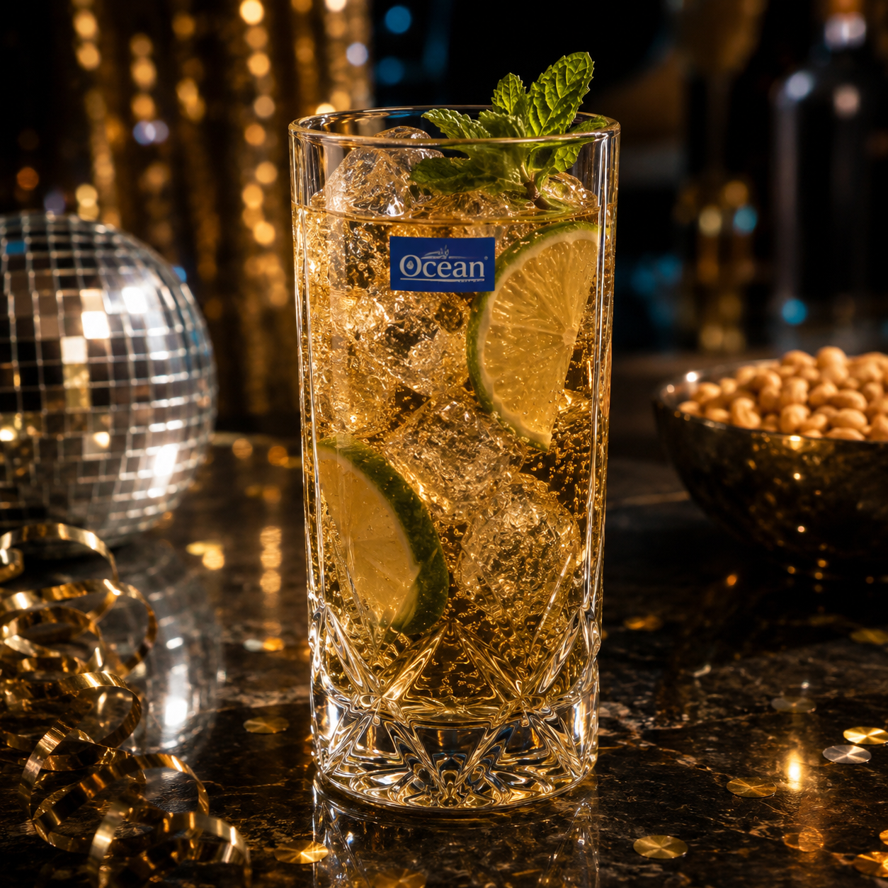 Ocean Connexion 350 ml 6-Piece Hi Ball Glass