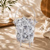 Delisoga Glass Ice Buckets with Tong