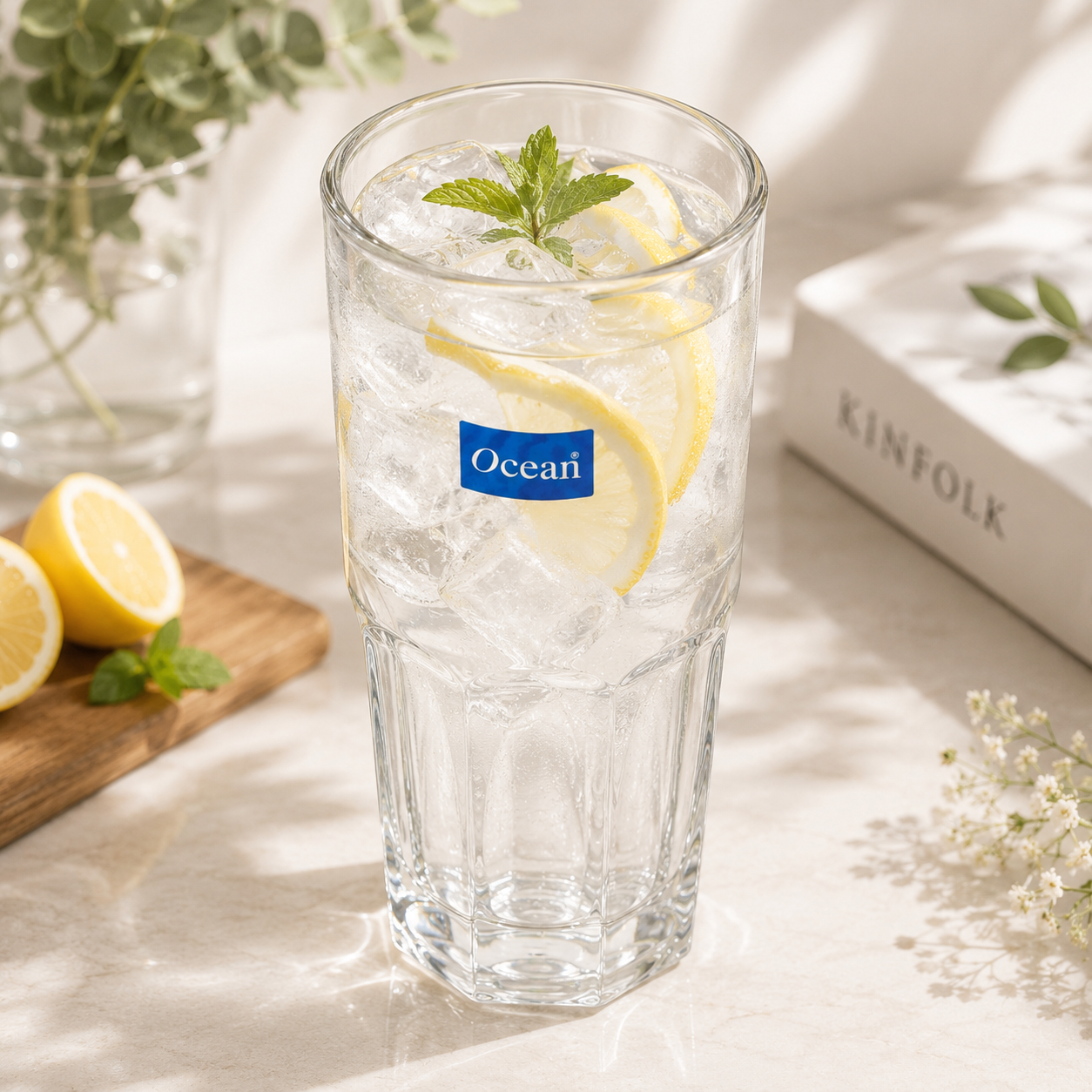 Ocean Centra 495 ml 6-Piece Long Drink Glass Set