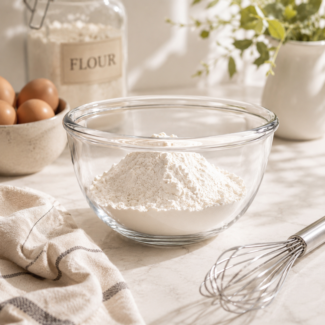 Delisoga Round Glass Mixing Bowl