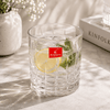 Blinkmax 350 ml 6-Piece Crystal Grid DOF Glass Set