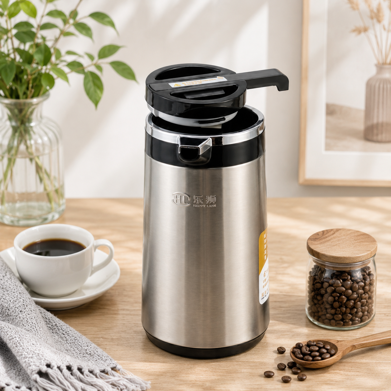 Happy Lion 1000 ml Vaccum Flask