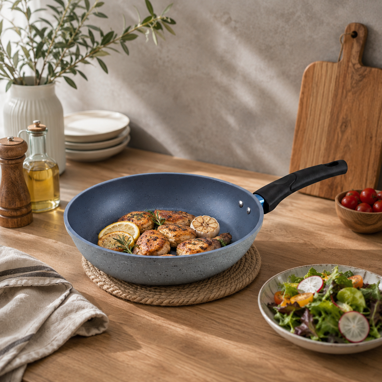 Prestige 20 cm Blue Non Stick Fry Pan