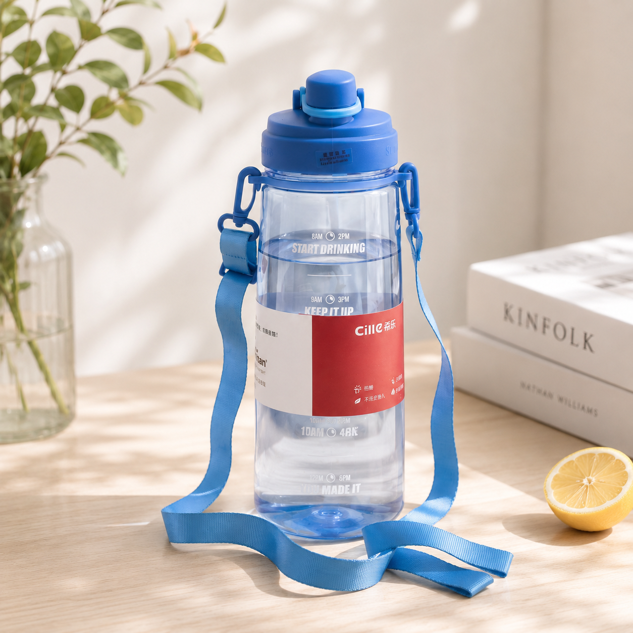 Cillie 2.2 Liter Water Bottles With Carry Straps