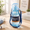 Fashion Cup 2-Liter Blue Sports Water Bottle With Strap