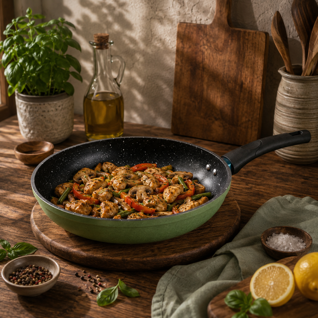 Prestige Lion 26 cm Non Stick Induction Fry Pan