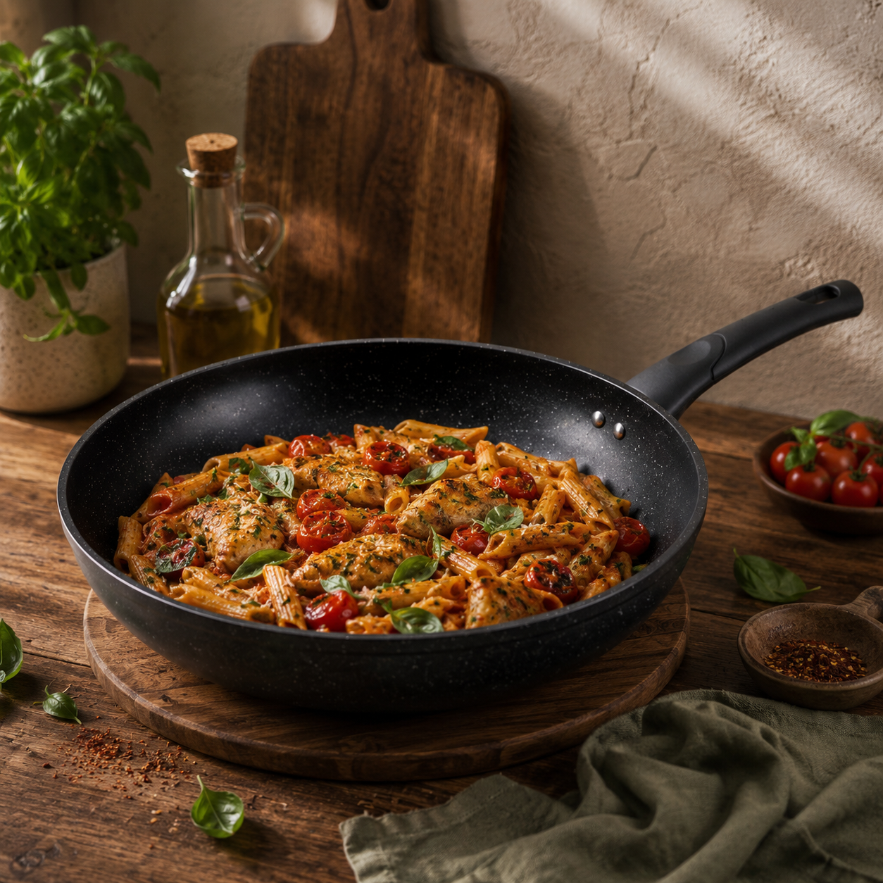 Prestige Lion 28 cm Non Stick Induction Fry Pan