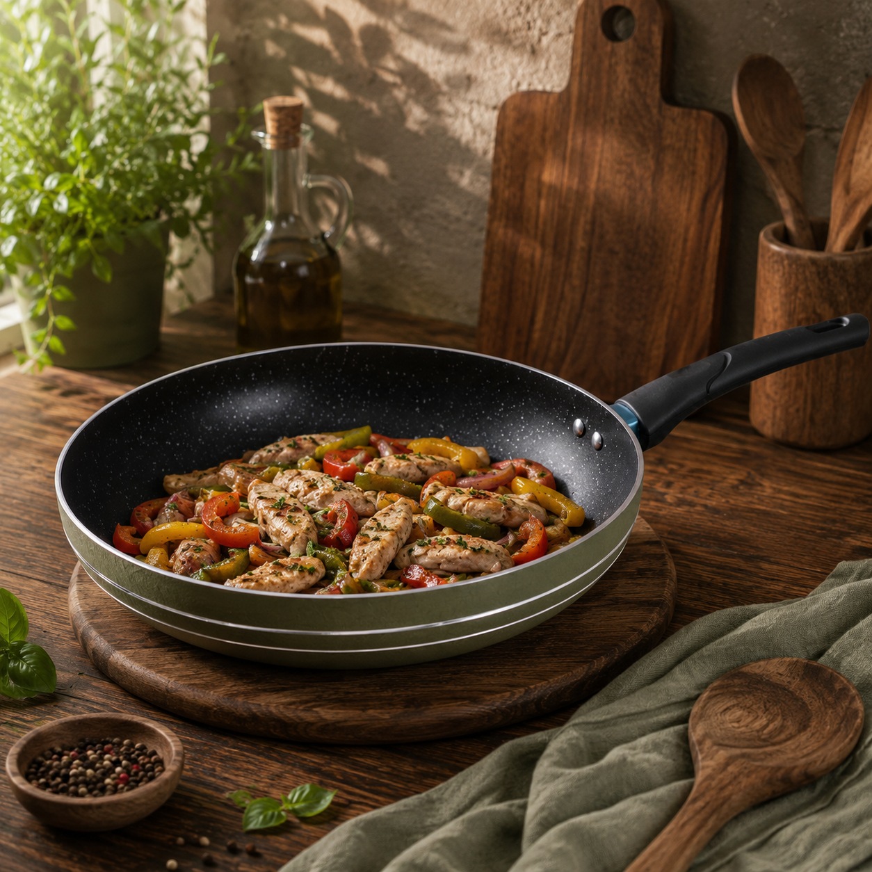 Prestige Lion 28 cm Non Stick Induction Fry Pan