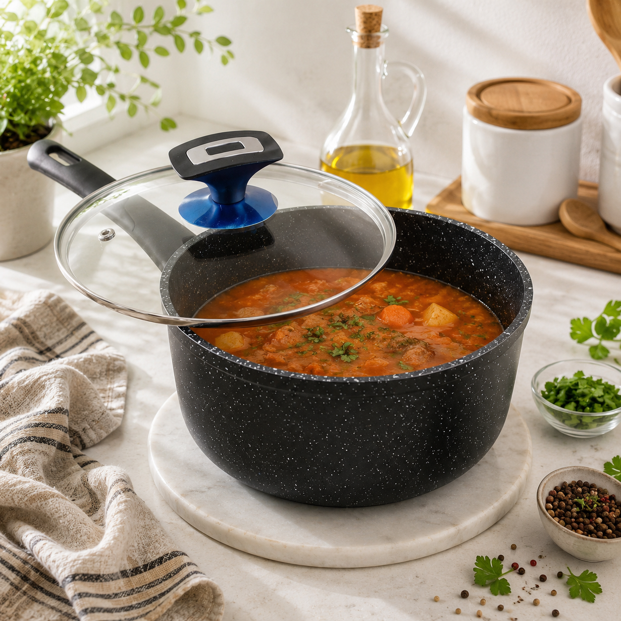 Prestige Lion Non Stick Sauce Pans