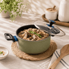 Prestige Lion 20 cm Non Stick Induction Green Cooking Pot