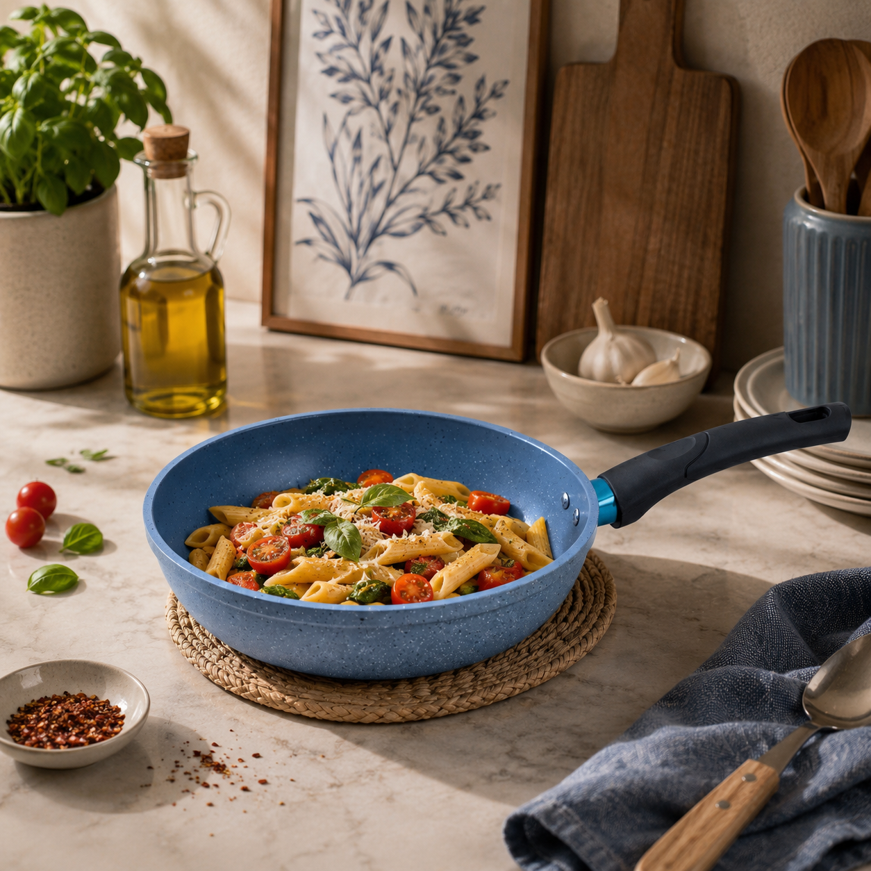 Prestige Lion 22 cm Non Stick Induction Fry Pan