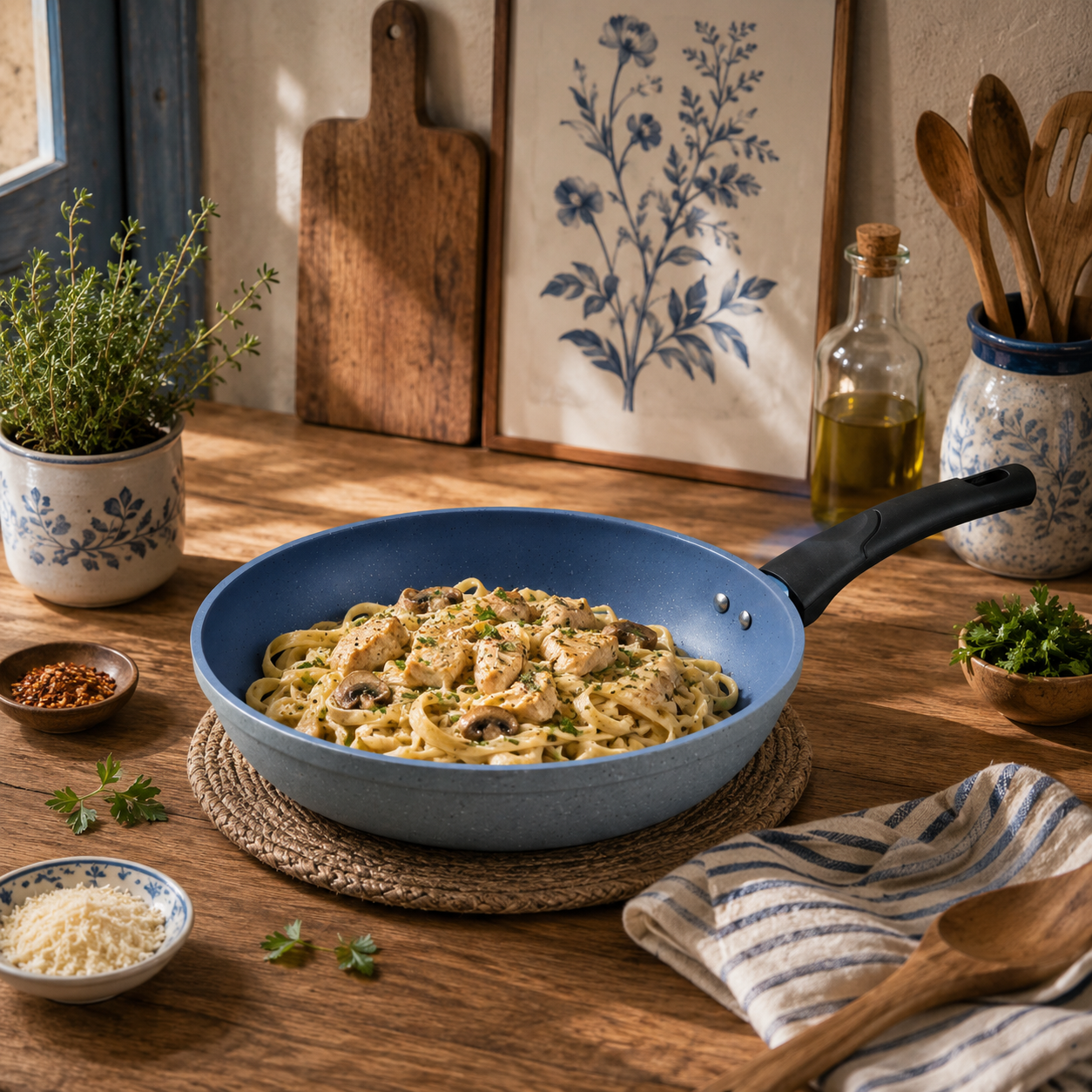 Prestige Lion 24 cm Non Stick Induction Fry Pan