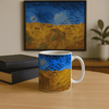 Danny Home 350 ml Vincent van Gogh "Wheat Field" Art Mug