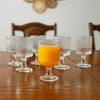 Deli 6-Piece Goblet Glass Set
