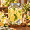 Danny Home 3-Litre Glass Beverage Dispenser