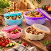 BEST 4-Piece Plastic Food Container Set With Lids