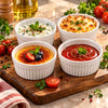 Danny Home 3.5-Inch Porcelain Ramekin Set, 4-Piece