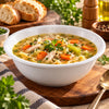 Blaze White Melamine Serving Bowl - 9 Inch