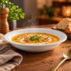 Blaze KB White Melamine Deep Soup Plate - 8 & 9 Inch