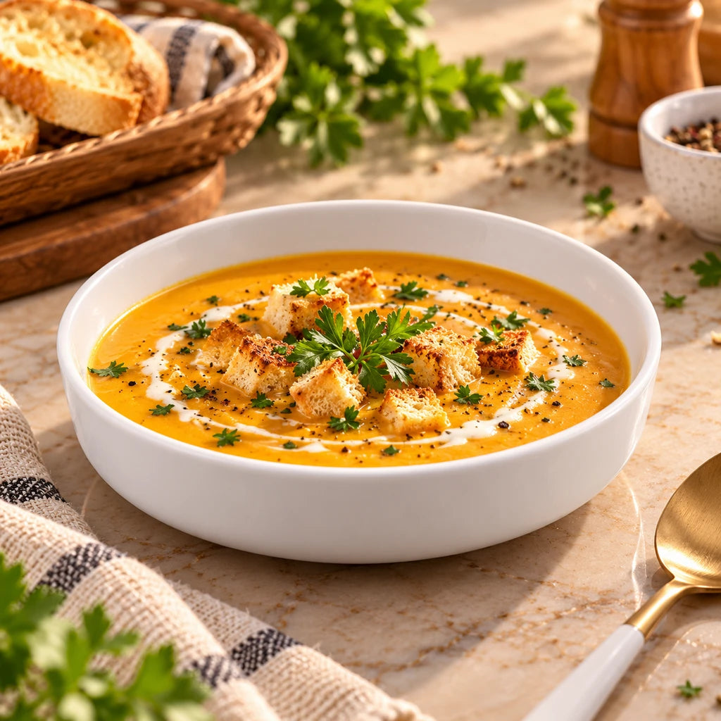 Blaze Danny White Melamine Soup Plate - 8 Inch