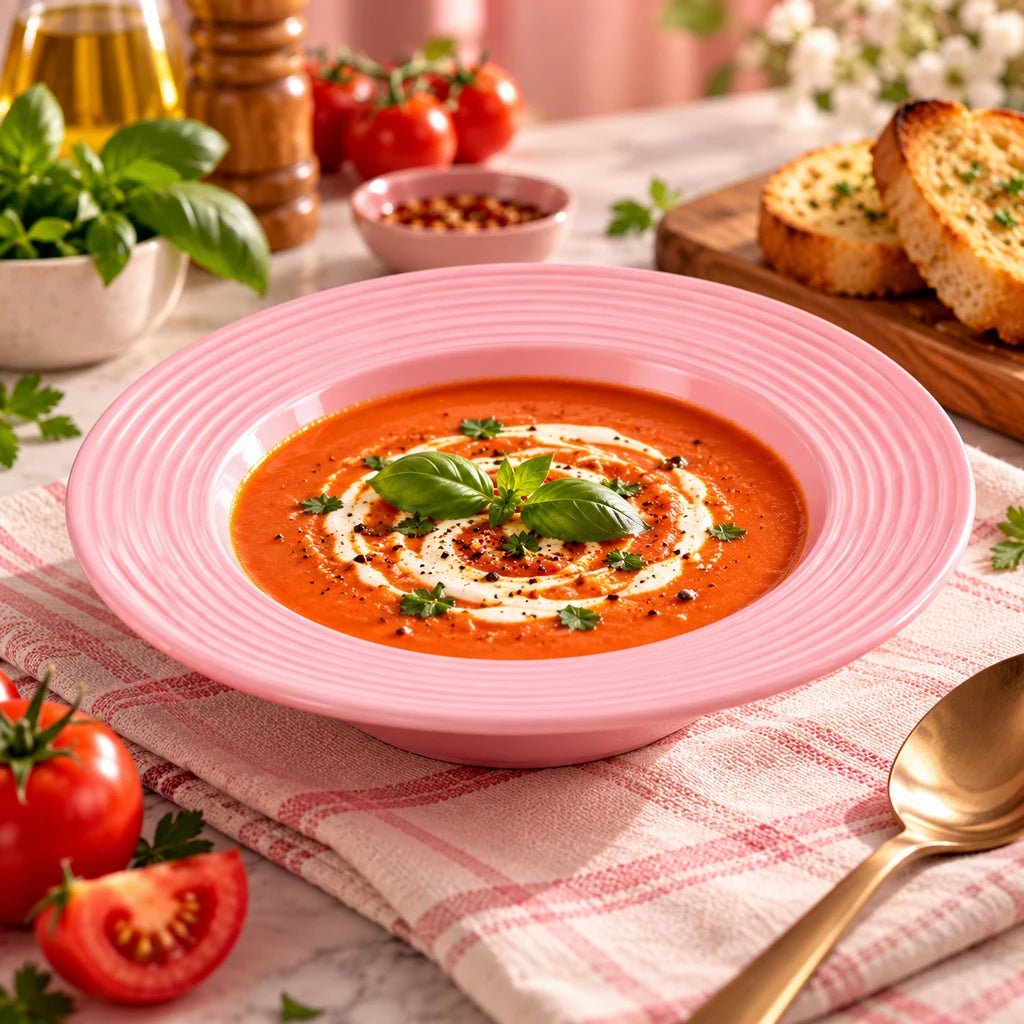 Danny Home 8-Inch Porcelain Deep Soup Plate