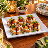 Blaze Rio White Melamine Plate - 7 & 10 Inches
