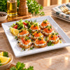 Premier Rio 27 cm White Square Ceramic Serving Plate