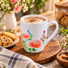Danny Home 300 ml Ceramic Floral Mug