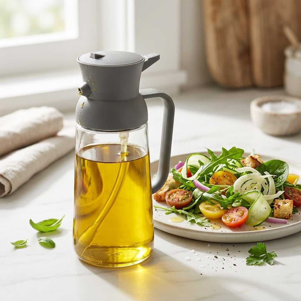 Danny Home 550 ML 2-in-1 Glass Oil Sprayers.