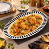 Blaze Milano 8-Inch Melamine Oval Dish