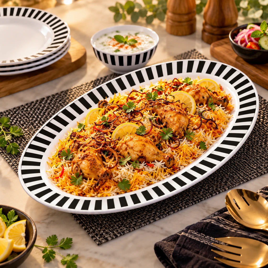 Blaze Milano 8-Inch Melamine Oval Dish