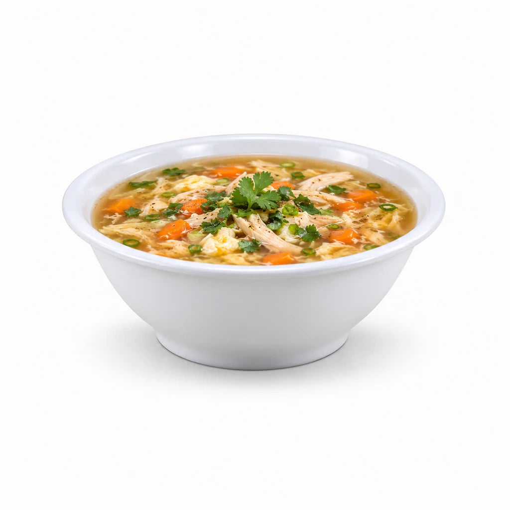 Blaze White Melamine Serving Bowl - 7, 8 & 10 Inch