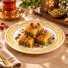 Blaze 7-Inch Glory Printed Melamine Flat Plate